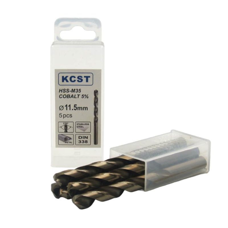 COBALT STRAIGHT SHANK TWIST DRILLS 13.0MM