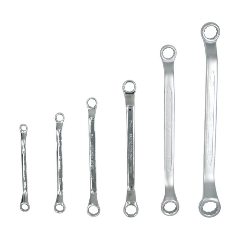 WRENCH SET 12-PT DOUBLE OFFSET
#OF0630 3/8X7/16-15/16X1" 6'S