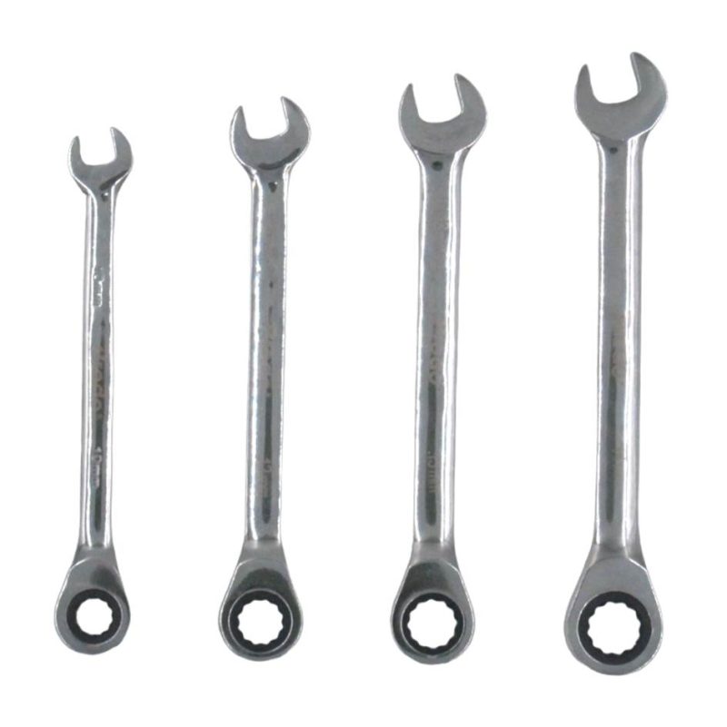 OPEN & RATCHET TYPE 12 PT BOX WRENCH SET 8-17MM 6'S (8 10 12 13 14 17MM)