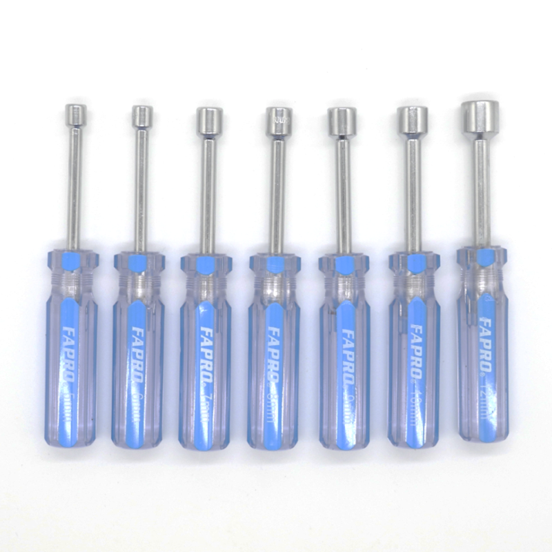 HEXAGON NUT DRIVER SET 5-12MM 7'S
5 6 7 8 9 10 12MM