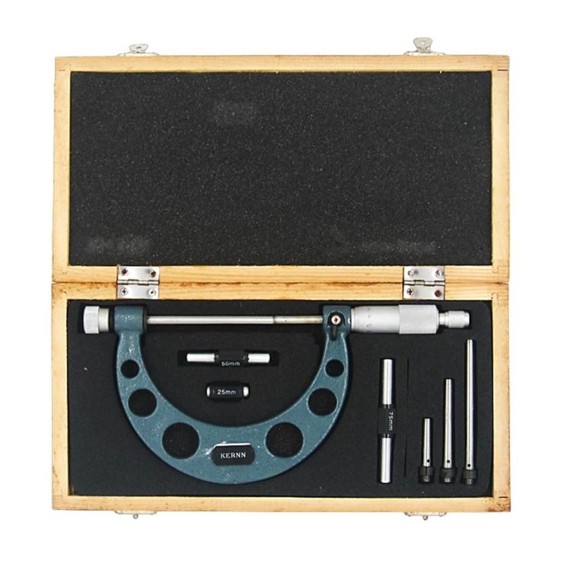 OUTSIDE MICROMETER WITH INTERCHANGEABLE ANVILS 150-300MM