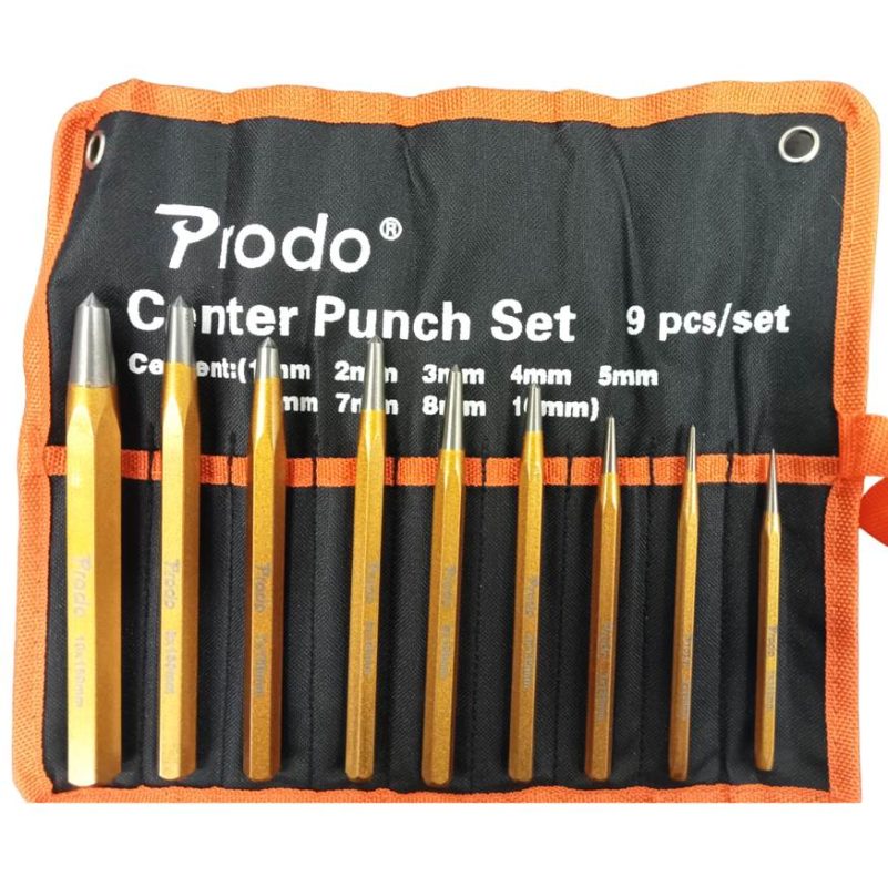 CENTER PUNCH SET COMBINATION 150MM 9'S