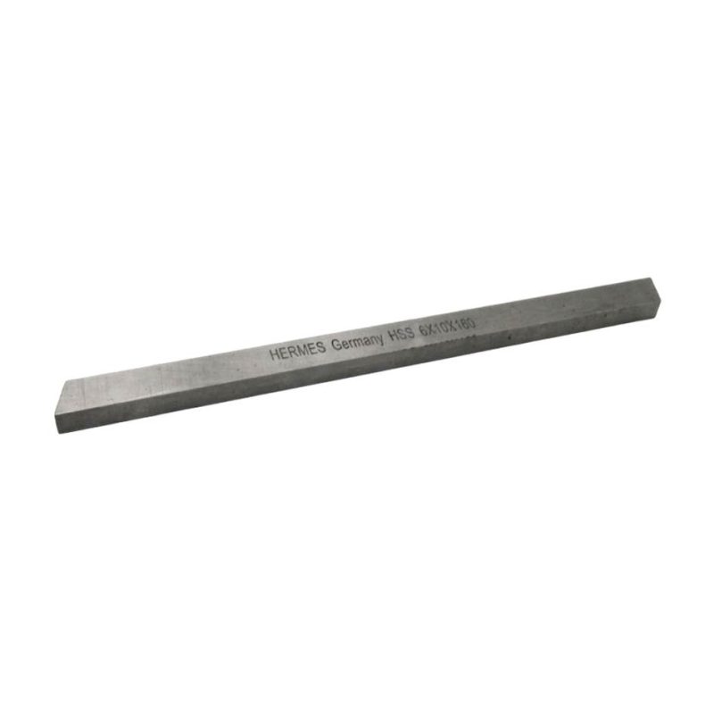 HSS RECTANGULAR FLAT TOOL BIT 6X10X200MM