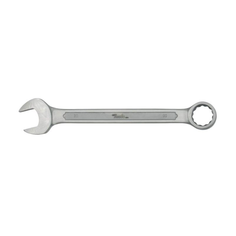 STAINLESS STEEL OPEN & 12-POINT BOX WRENCH 19MM
