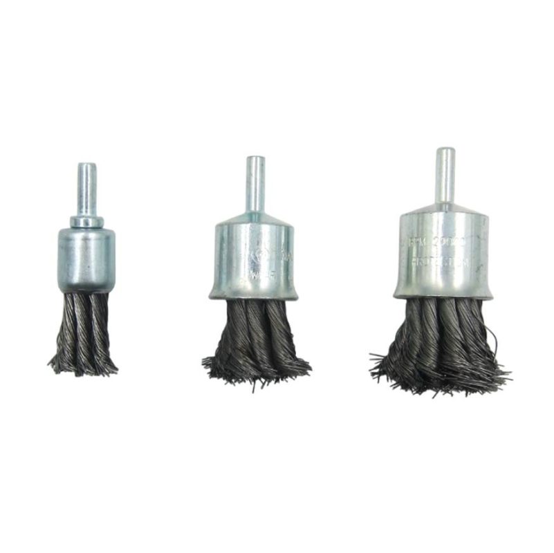 WIRE BRUSH WITH 6MM SHANK 20X0.35MM